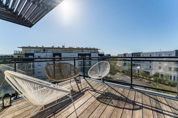 Bordeaux Merignac Appartement 2 Pieces - 2 Terrasses エクステリア 写真