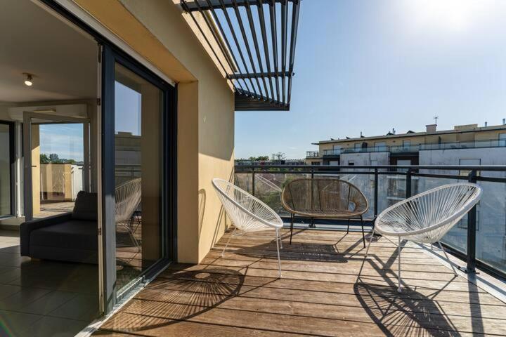 Bordeaux Merignac Appartement 2 Pieces - 2 Terrasses エクステリア 写真